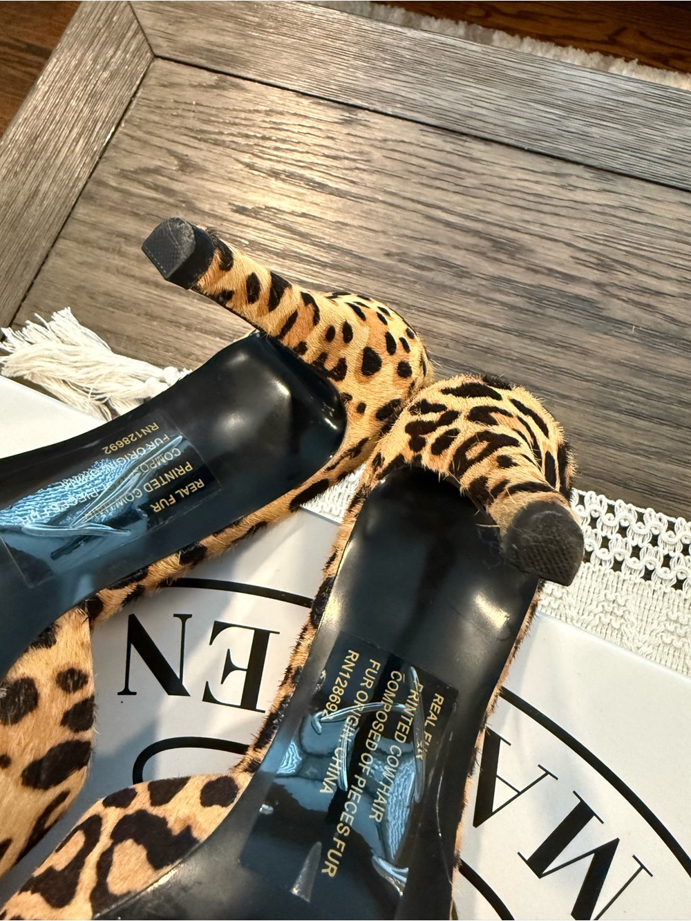 Steve Madden Leopard Erin Heels - Picture 7 of 9